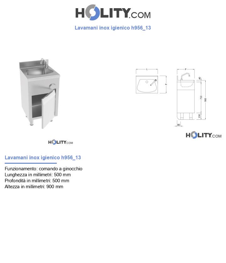 Lavamani inox igienico h956_13