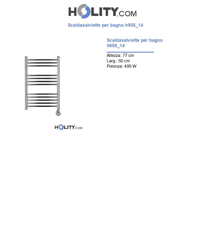 Scaldasalviette per bagno h958_14