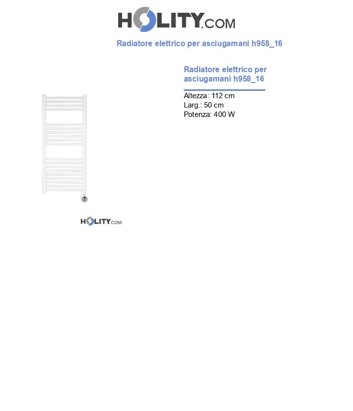 Radiatore elettrico per asciugamani h958_16