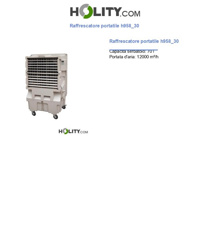 Raffrescatore portatile h958_30