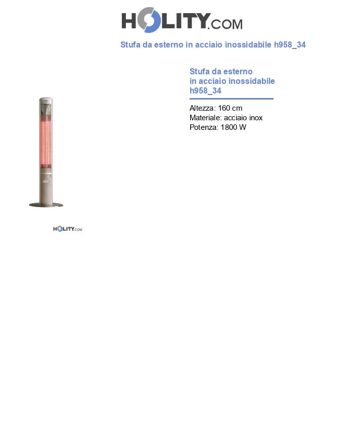 Stufa da esterno in acciaio inossidabile h958_34