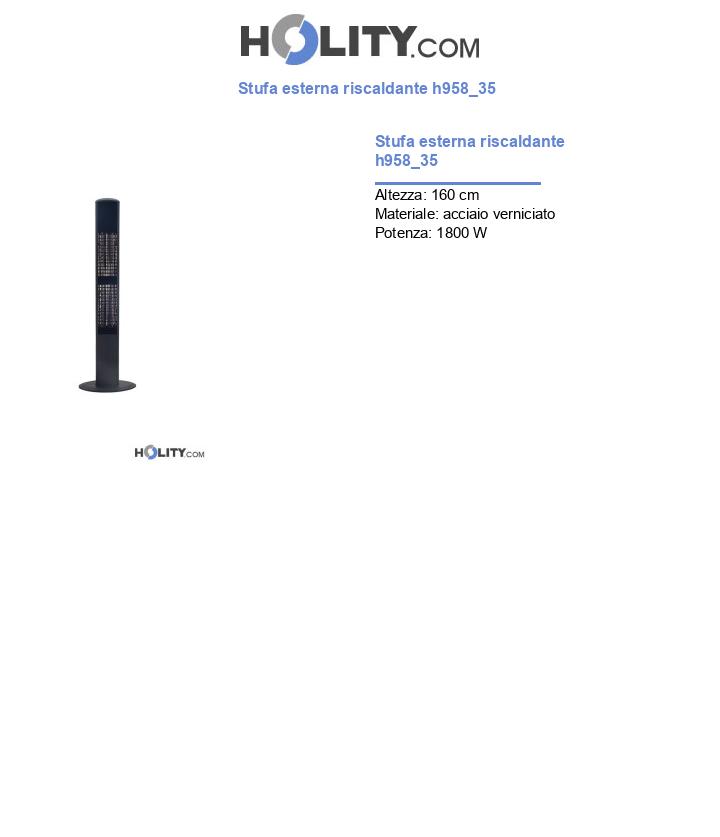 Stufa esterna riscaldante h958_35