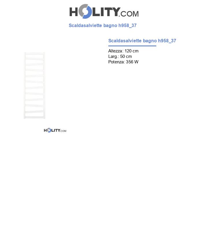 Scaldasalviette bagno h958_37