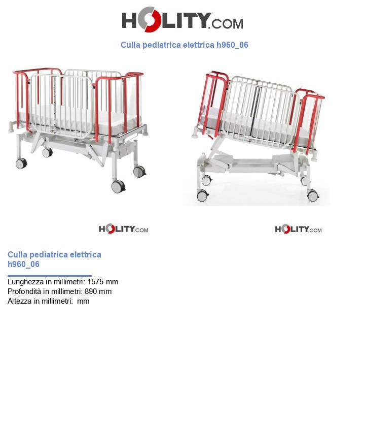 Culla pediatrica elettrica h960_06