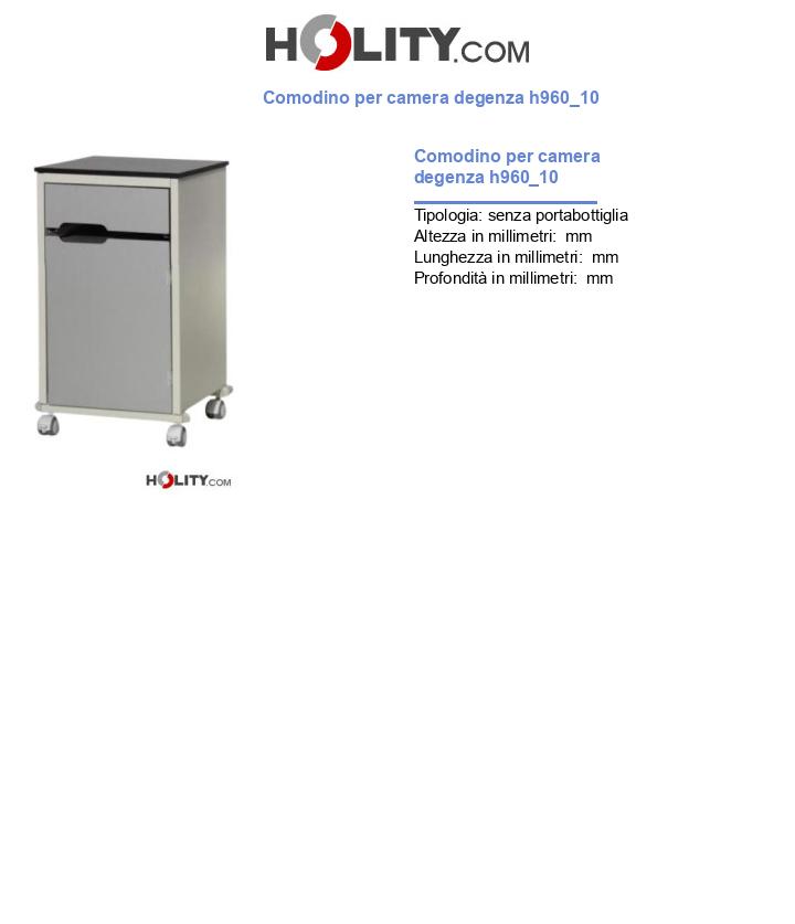 Comodino per camera degenza h960_10
