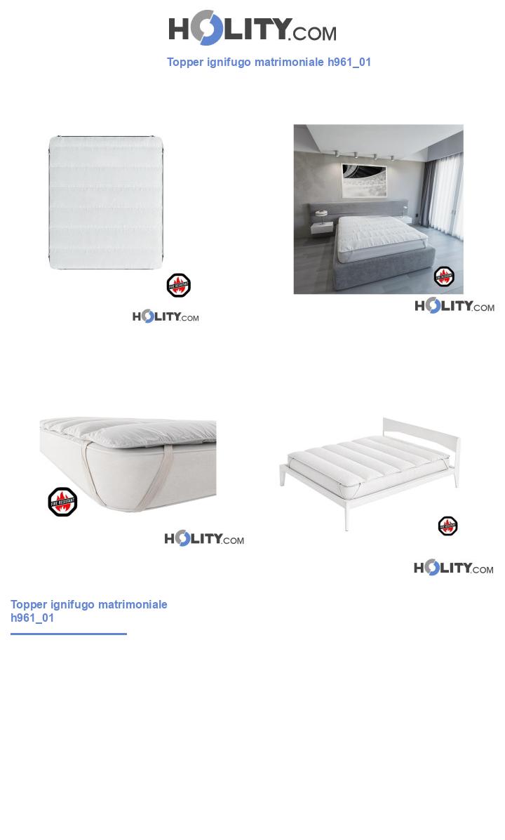 Topper ignifugo matrimoniale h961_01