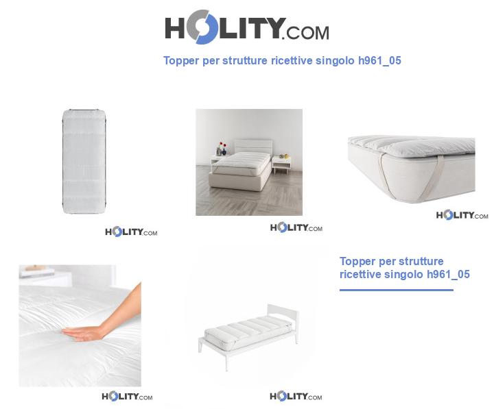 Topper per strutture ricettive singolo h961_05