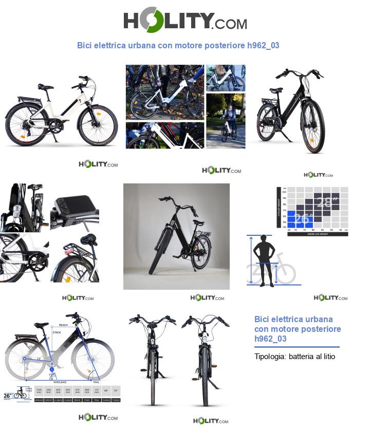 Bici elettrica urbana con motore posteriore h962_03