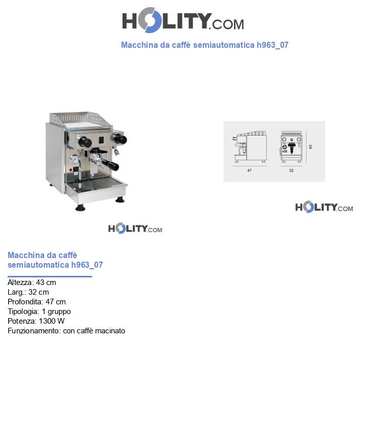 Macchina da caffè semiautomatica h963_07