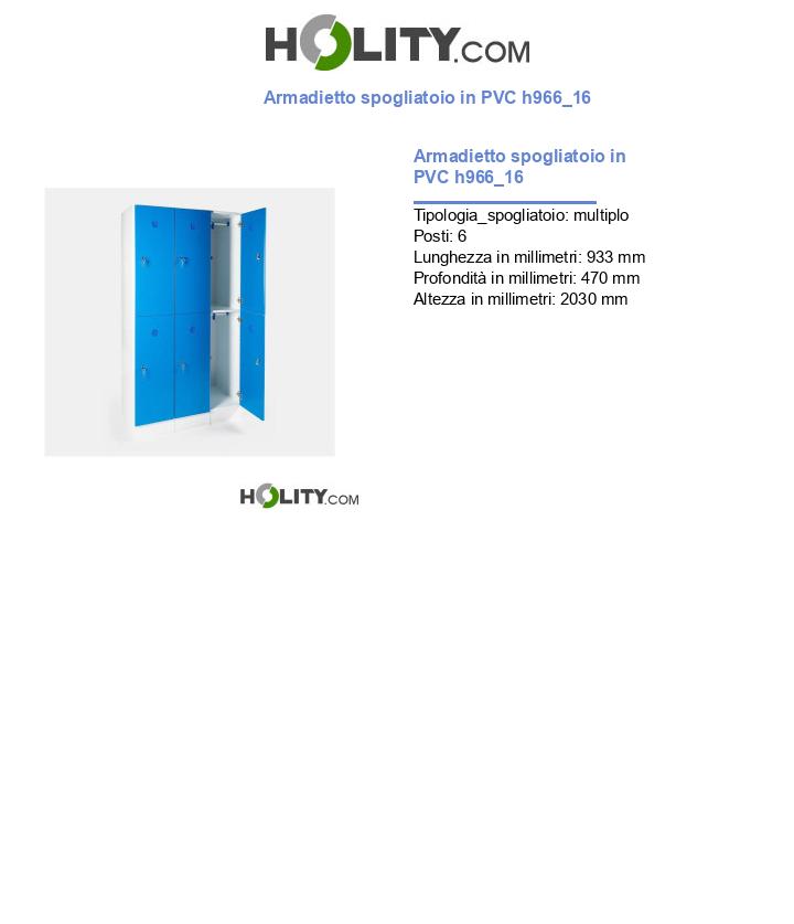 Armadietto spogliatoio in PVC h966_16