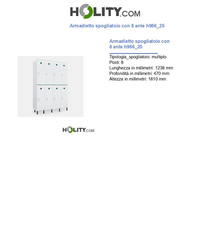 Armadietto spogliatoio con 8 ante h966_25