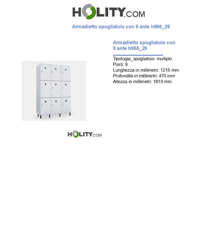 Armadietto spogliatoio con 9 ante h966_29