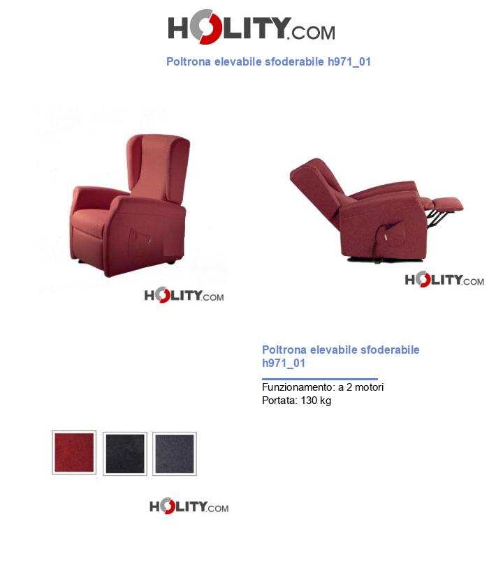 Poltrona elevabile sfoderabile h971_01