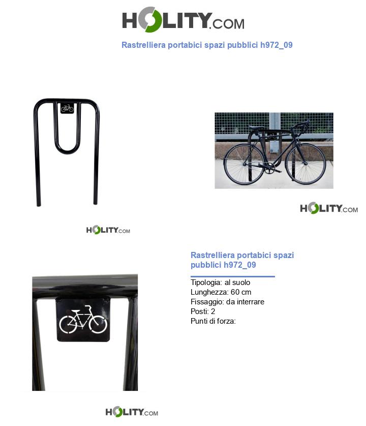 Rastrelliera portabici spazi pubblici h972_09