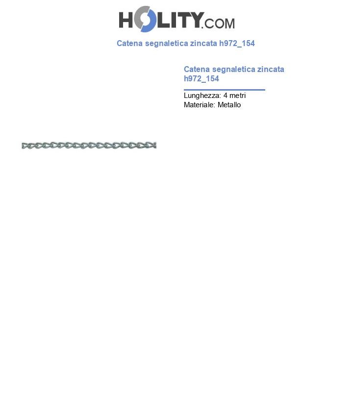 Catena segnaletica zincata h972_154