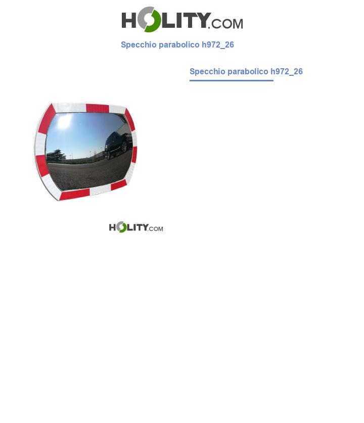 Specchio parabolico h972_26
