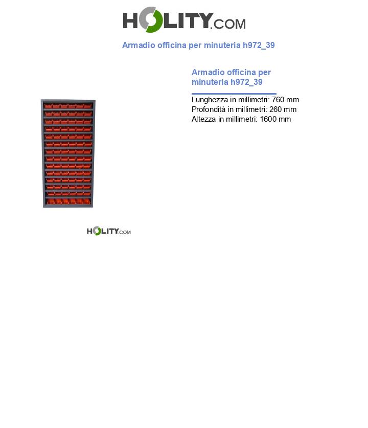 Armadio officina per minuteria h972_39