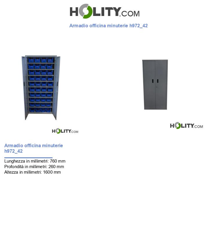 Armadio officina minuterie h972_42