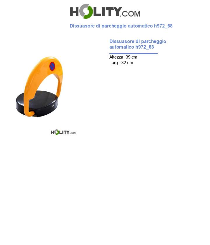 Dissuasore di parcheggio automatico h972_68