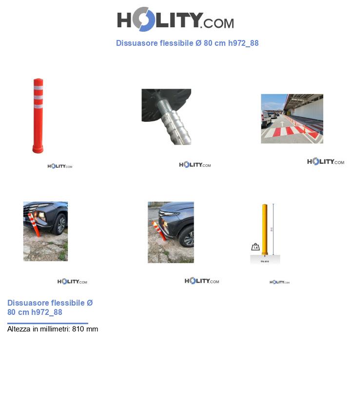 Dissuasore flessibile Ø 80 cm h972_88