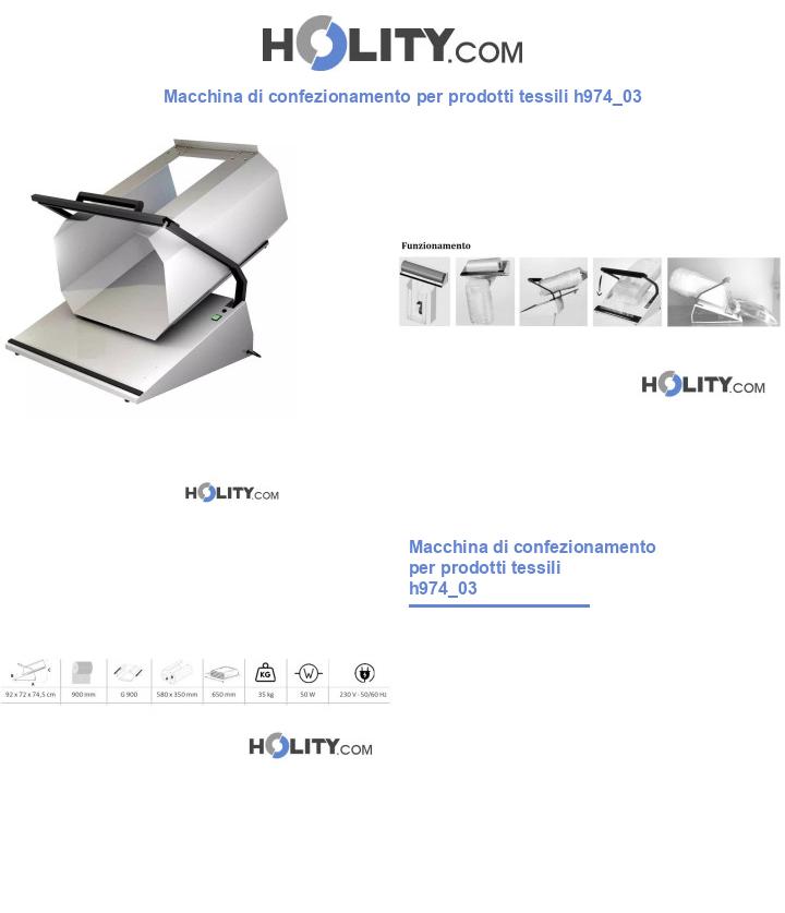 Macchina di confezionamento per prodotti tessili h974_03