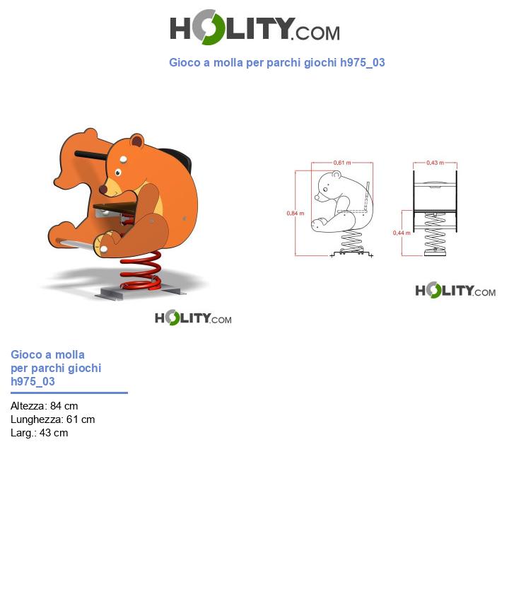 Gioco a molla per parchi giochi h975_03