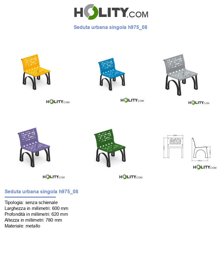 Seduta urbana singola h975_08