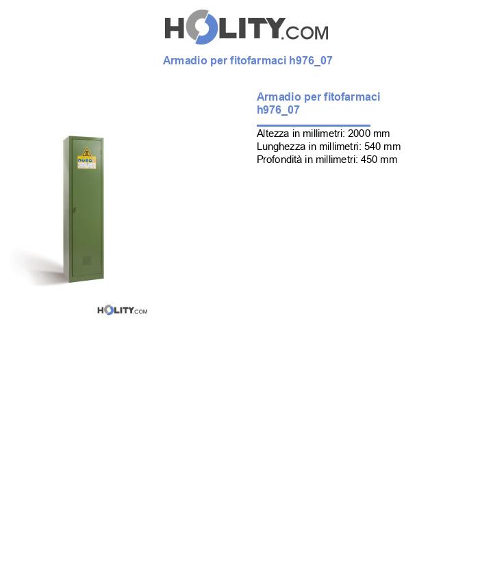 Armadio per fitofarmaci h976_07