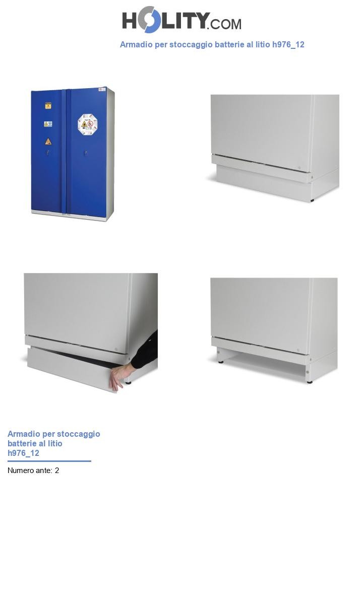 Armadio per stoccaggio batterie al litio h976_12