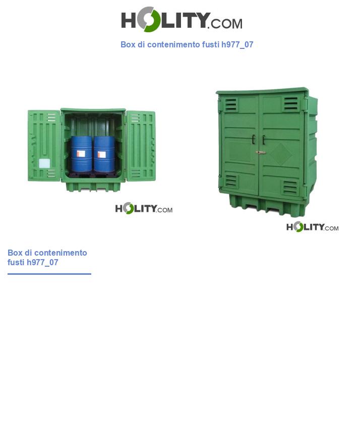 Box di contenimento fusti h977_07