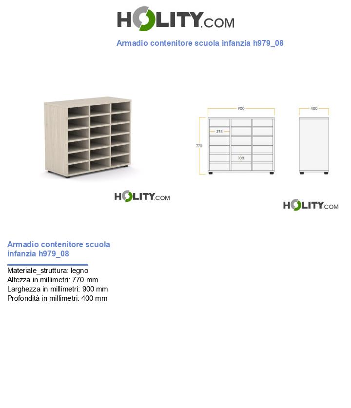 Armadio contenitore scuola infanzia h979_08