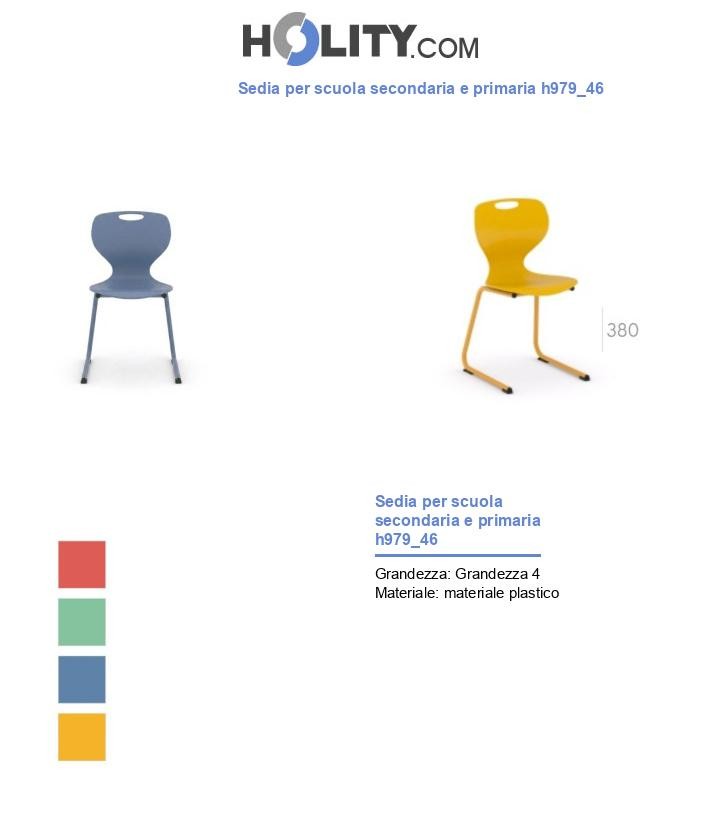 Sedia per scuola secondaria e primaria h979_46
