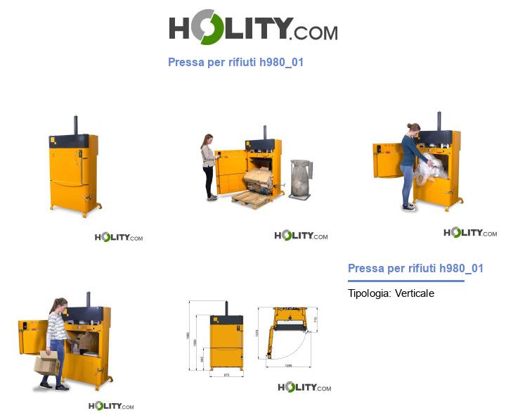 Pressa per rifiuti h980_01