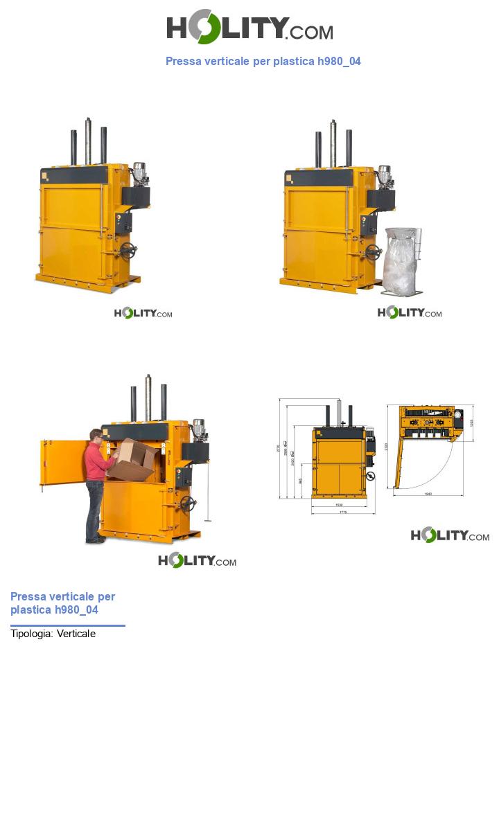Pressa verticale per plastica h980_04