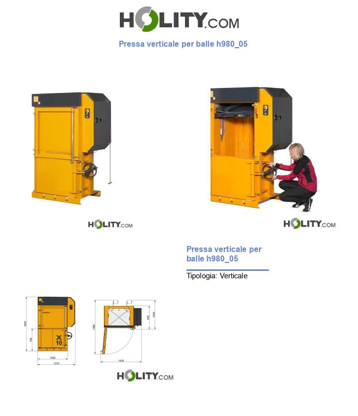 Pressa verticale per balle h980_05