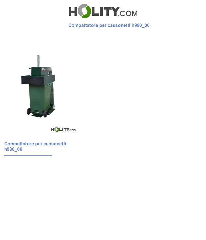 Compattatore per cassonetti h980_06