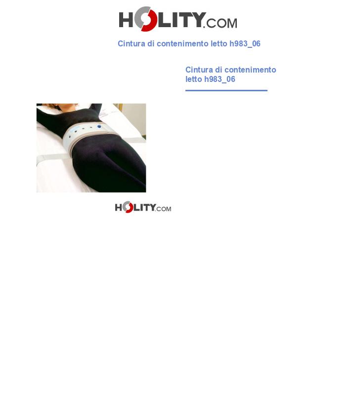 Cintura di contenimento letto h983_06