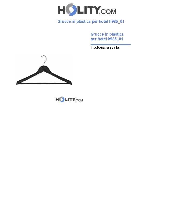 Grucce in plastica per hotel h985_01