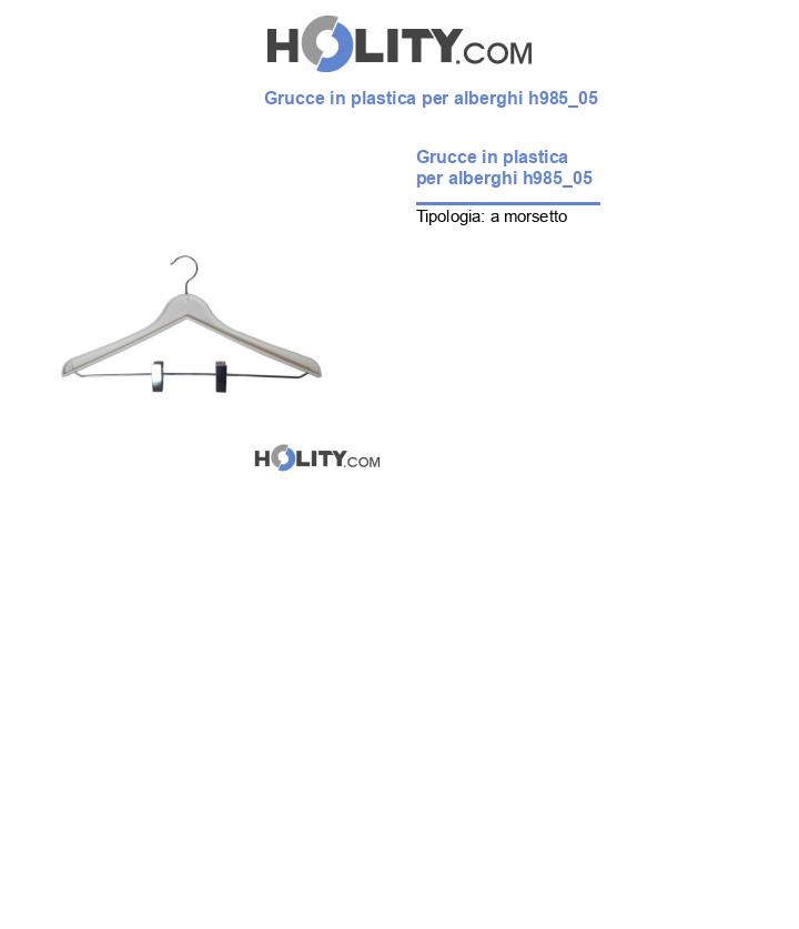 Grucce in plastica per alberghi h985_05