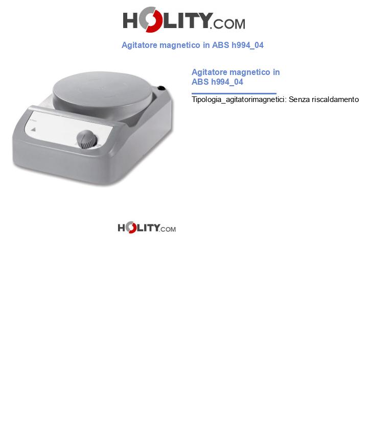 Agitatore magnetico in ABS h994_04