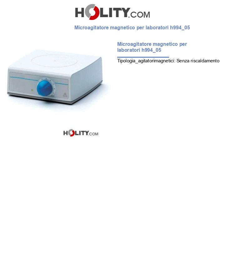 Microagitatore magnetico per laboratori h994_05
