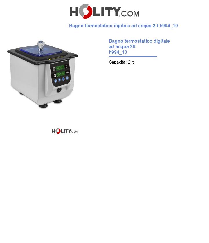 Bagno termostatico digitale ad acqua 2lt h994_10