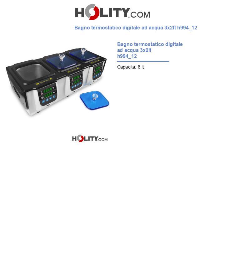 Bagno termostatico digitale ad acqua 3x2lt h994_12