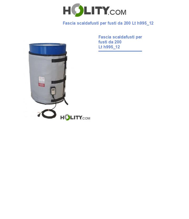 Fascia scaldafusti per fusti da 200 Lt h995_12