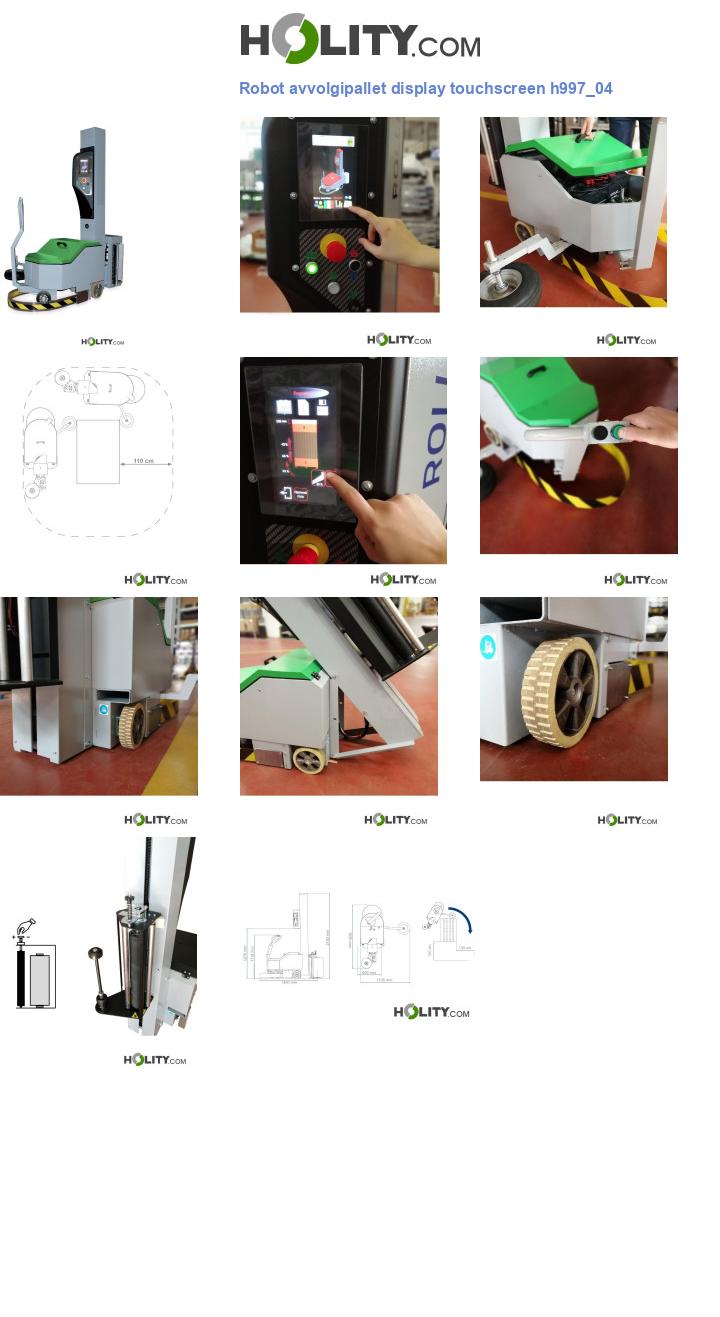Robot avvolgipallet display touchscreen h997_04