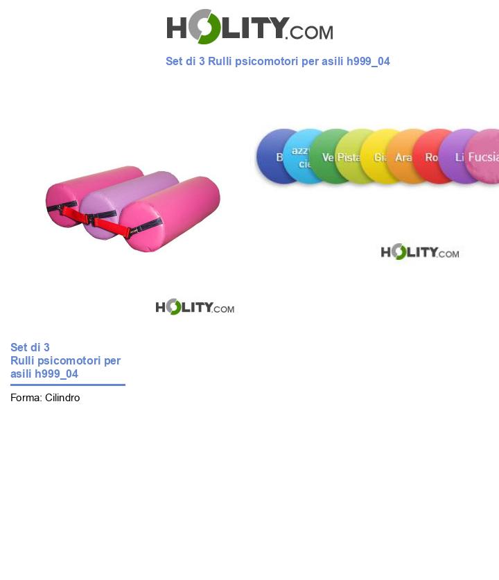 Set di 3 Rulli psicomotori per asili h999_04