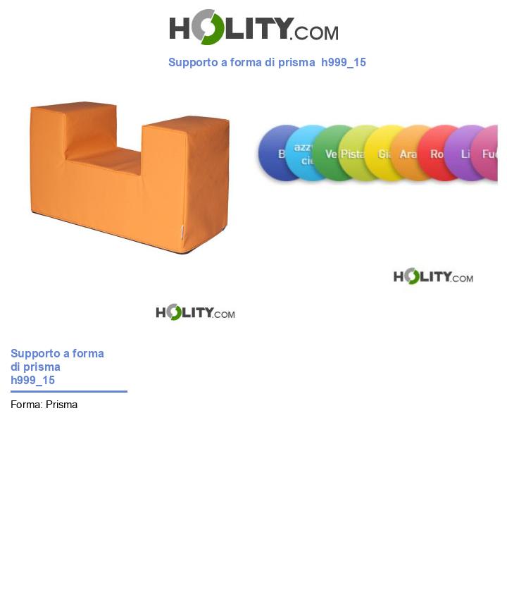 Supporto a forma di prisma h999_15