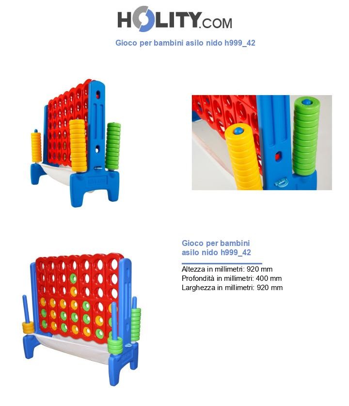 Gioco per bambini asilo nido h999_42