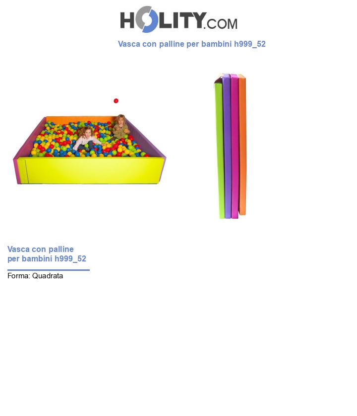 Vasca con palline per bambini h999_52