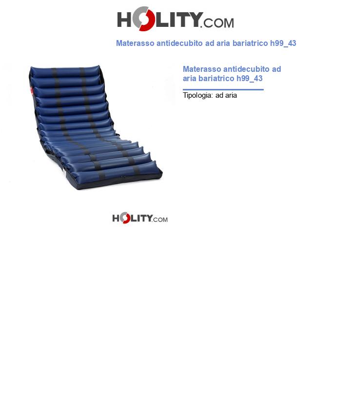 Materasso antidecubito ad aria bariatrico h99_43